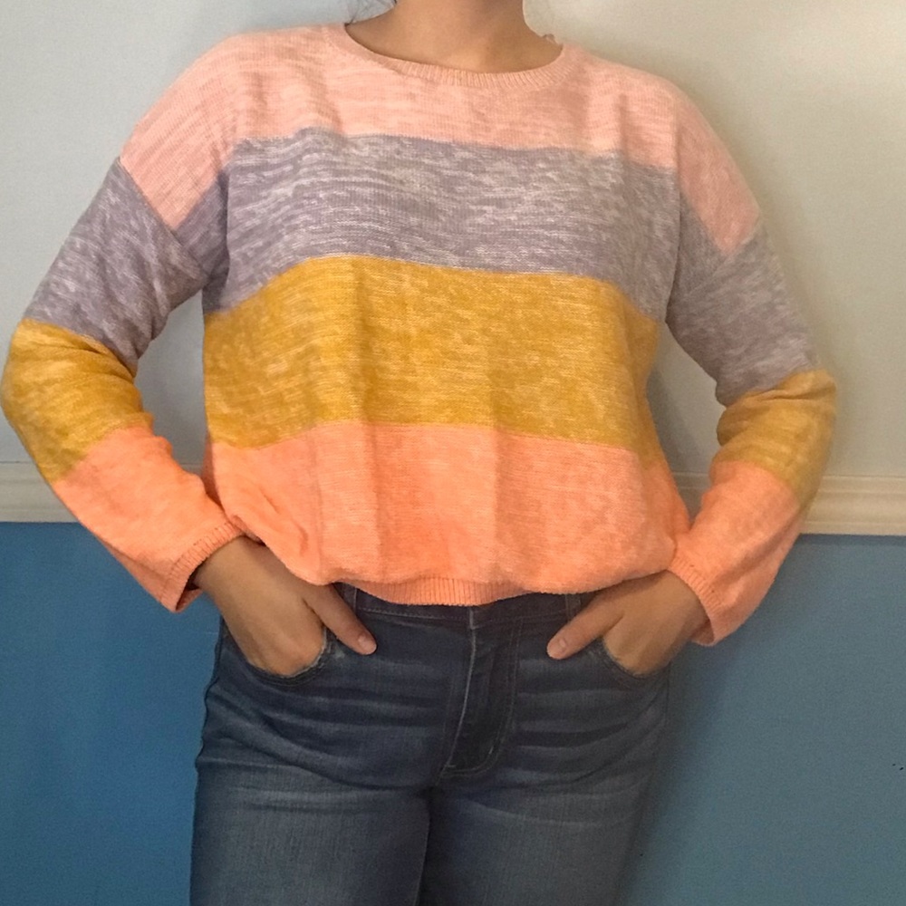 Primark horizontal striped sweater